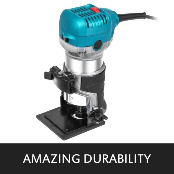 Variable Speed Compact Router Kit, 10,000-30,000 RPM – High-Performance Tool for Precision Woodworking and Shaping - Image 8