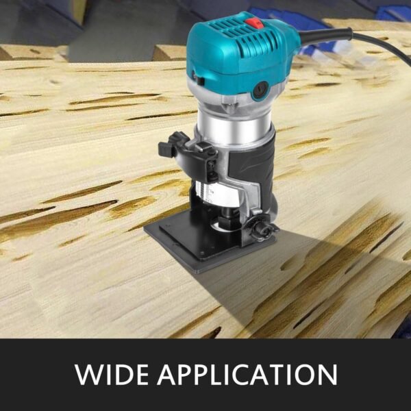 Variable Speed Compact Router Kit, 10,000-30,000 RPM – High-Performance Tool for Precision Woodworking and Shaping - Image 2