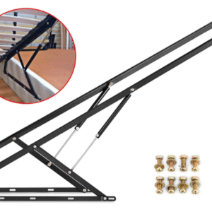 Bed Lift Hydraulic Mechanism Kit â€“ Easy Lift System for Under-Bed Storage and Space Optimization