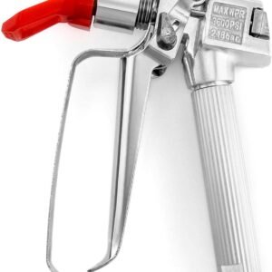 Airless Gun High Pressure with Nozzle Seat and 517 Nozzle for Paint Spray System, 3600 PSI / 250 BAR