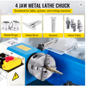 Klauwplaat 5 Inch 4-Jaw Onafhankelijk amp amp Omkeerbaar  Metalen Draaibank Klauwplaat Accessoire voor Precisie Draaiwerk