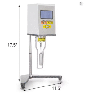 Digita Rotary Viscometer 10100000 mPa·s  LCD Viscosity Meter Tester for Fluids Paints Adhesives Oils