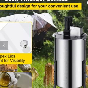 Electric Stainless Steel Honey Extractor 2 3 4 Frame Manual  Crank  Beekeeping Equipment Honeycomb Spinner