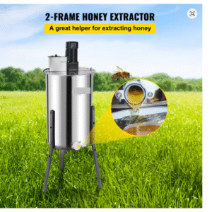 Electric Stainless Steel Honey Extractor 2 3 4 Frame Manual  Crank  Beekeeping Equipment Honeycomb Spinner