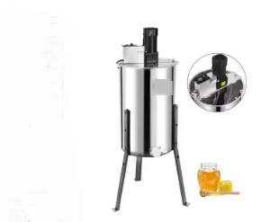 Electric Stainless Steel Honey Extractor 2 3 4 Frame Manual  Crank  Beekeeping Equipment Honeycomb Spinner