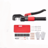 WG1220 Hydraulic Crimping Tool for Copper  Aluminum Battery Lugs  Terminal Crimper with Cutting Pliers Gloves
