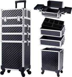 Makeup Suitcase 4-in-1 Makeup Case: available