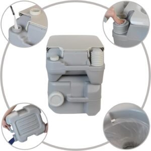BB Sport FRESH DELUXE Portable Camping Toilet – Compact, Hygienic & Easy to Use